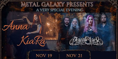 A Very Special Evening with Anna KiaRa & Piano Black