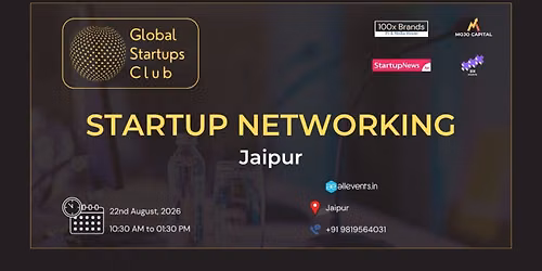 GLOBAL STARTUPS CLUB l STARTUP NETWORKING JAIPUR 2026