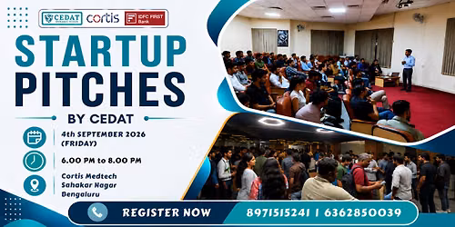 Startup Pitches by CEDAT