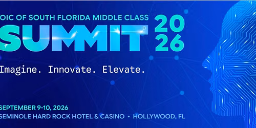Middle Class Summit 2026 \u2014 "Imagine. Innovate. Elevate."