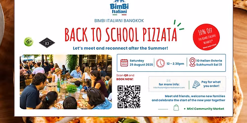 Back-To-School Pizzata