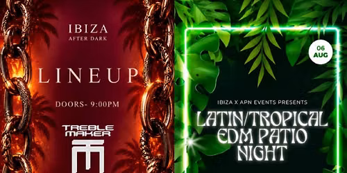 Ibiza After Dark at Ibiza Nightclub | Salt Lake City | Aug 6, 2026