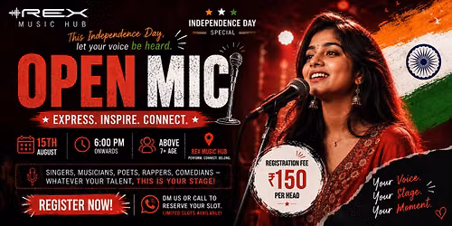 Open Mic - Live