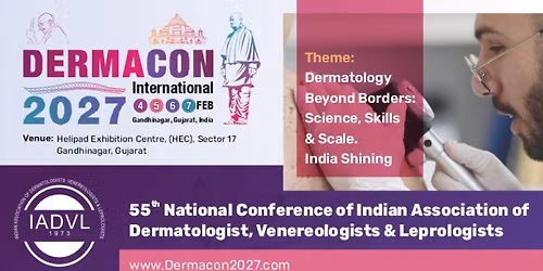 DERMACON International 2027 \u2013 3rd International & 55th National Conference of IADVL