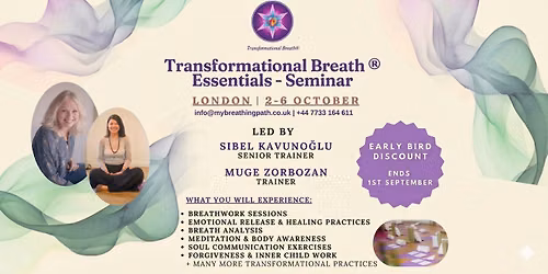 Transformational Breath Seminar - London 5 Day Breathwork
