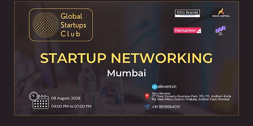 GLOBAL STARTUPS CLUB l STARTUP NETWORKING MUMBAI 2026