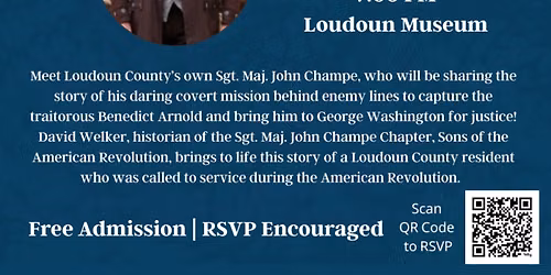 Revolutionary Stories: Meet Sgt. Maj. John Champe!