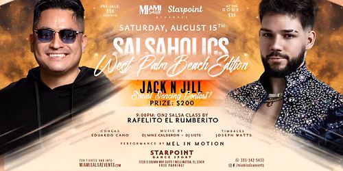 Salsaholics: West Palm Beach Edition at Starpoint!