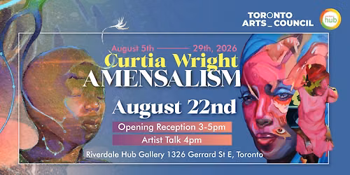 Exhibition "Amensalism" by Curtia Wright