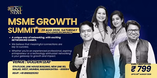 BharatNext MSME Growth Summit .-