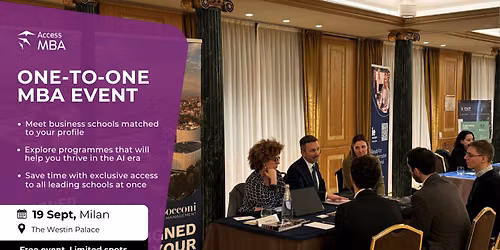 Meet the Best MBA Schools in One Place: Access MBA Milan
