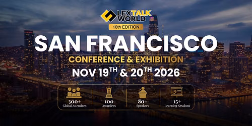 LexTalk World Conference & Exhibition San Francisco - 2026
