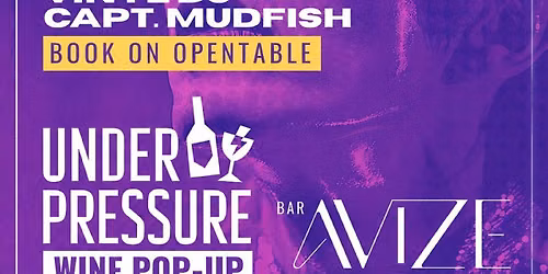 Under Pressure Takes Over Bar Avize for a Saturday Wine Pop-Up Series