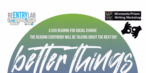 Better Things 5x5 Reading & Open Mic (September 2026)