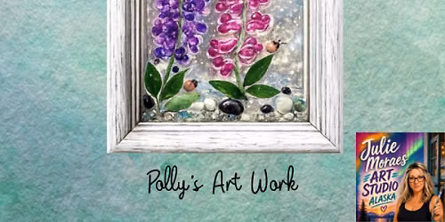 Floral Resin Frame ~ADVANCED RESERVATION REQUIRED