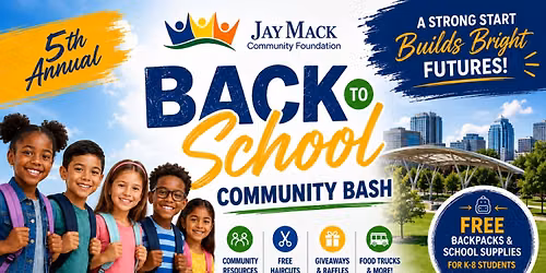 5th Annual Back to School Community Bash