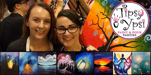 Paint & Pour Parties in Ypsilanti for Adults, Teens and Kids