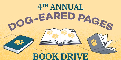 Fourth Annual Dog-Eared Pages Book Drive