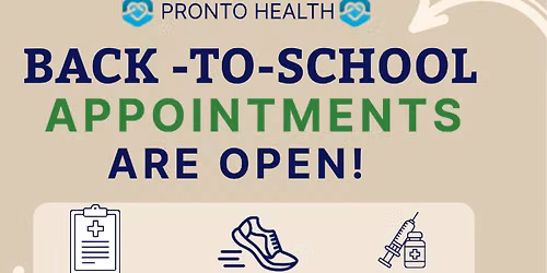 BACK-TO-SCHOOL APPOINTMENTS