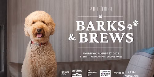Barks & Brews at the Kimpton Saint George Hotel