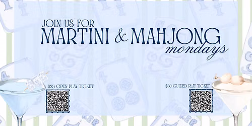 Martini & Mahjong Mondays at Shooters Waterfront
