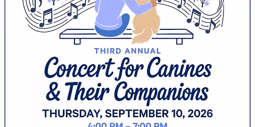 Concert for Canines & Their Companions 2026