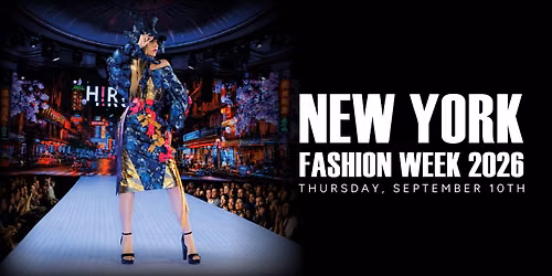 New York: Fashion Week September 10TH, 2026