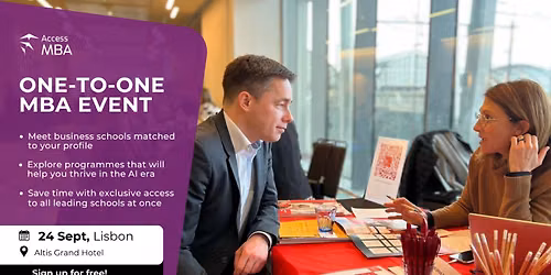 Take the next step towards your dream MBA Lisbon