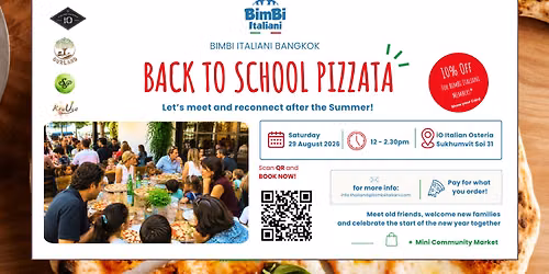Back-To-School Pizzata