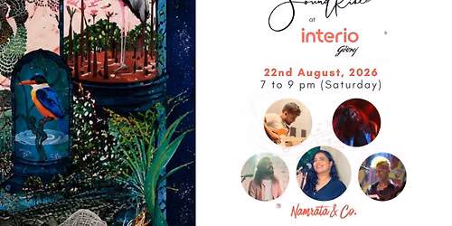 SoundRise at Interio by Godrej | 22nd Aug | 7pm - 9pm