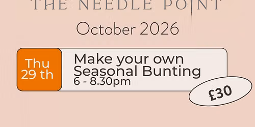 Make your own Seasonal Bunting
