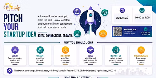 Pitch Competition By Le Startups Confluence