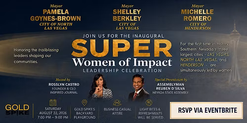 The Inaugural SUPER \u201cWomen of Impact\u201d Celebration