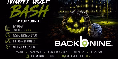 \ud83c\udf83 Halloween Night Golf Bash in Paradise Valley\ud83d\udc7b