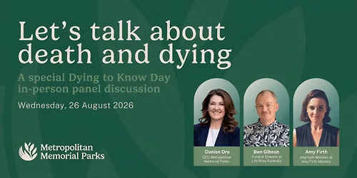 Let\u2019s Talk About Death and Dying