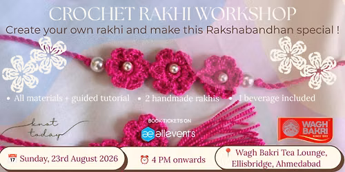 Crochet Rakhi Workshop