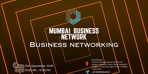 MUMBAI BUSINESS NETWORK | BUSINESS NETWORKING 2026