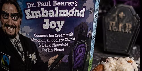 Dr. Paul Bearer Unveils Embalmond Joy Ice-cream