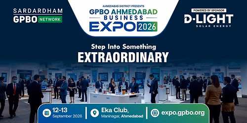 GPBO Ahmedabad Business Expo 2026