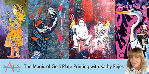 The Magic of Gelli Plate Printing with Kathy Fejes