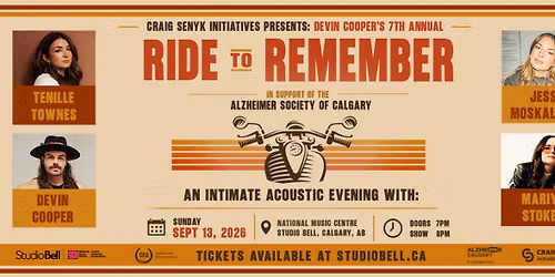 Craig Senyk Initiatives & NMC Present: Devin Cooper's 7th Annual Ride to Remember