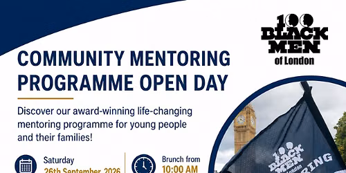 2026 Community Mentoring Programme - Open Day