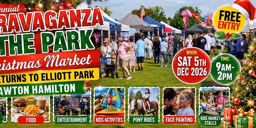 Extravaganza in the Park Christmas Market