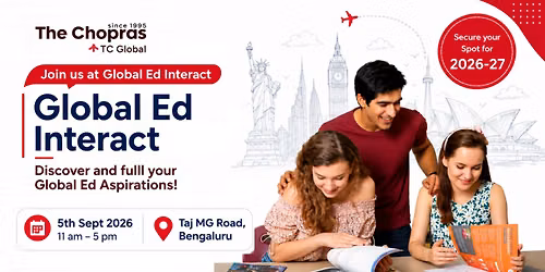 Global Ed Interaction In Bangalore 2026 - Free Entry