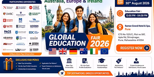 India\u2019s Biggest Global Education Fair Returns \u2013Pune 2026!