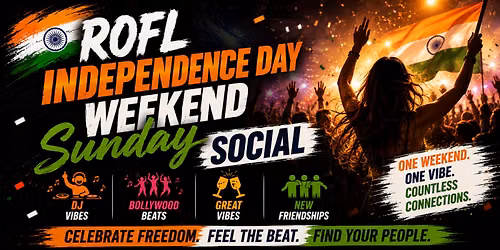 Independence Day Weekend Sunday Dance Mingle @ Tizoe \ud83d\udd25 With ROFLers