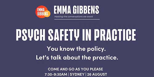 Psych Safety in Practice