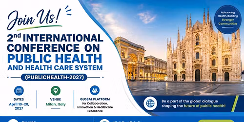 2nd International Conference on Public Health and Health Care System