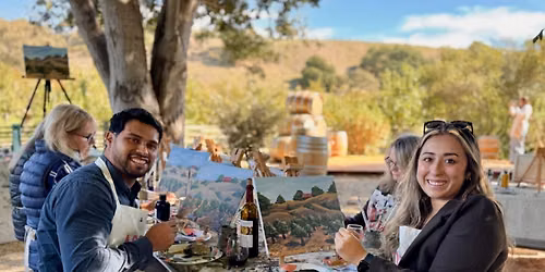 Painting in the Vineyard at Buttonwood Farm & Vineyard