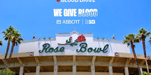 Abbott + Big Ten We Give Blood Launch Event @ Rose Bowl Stadium